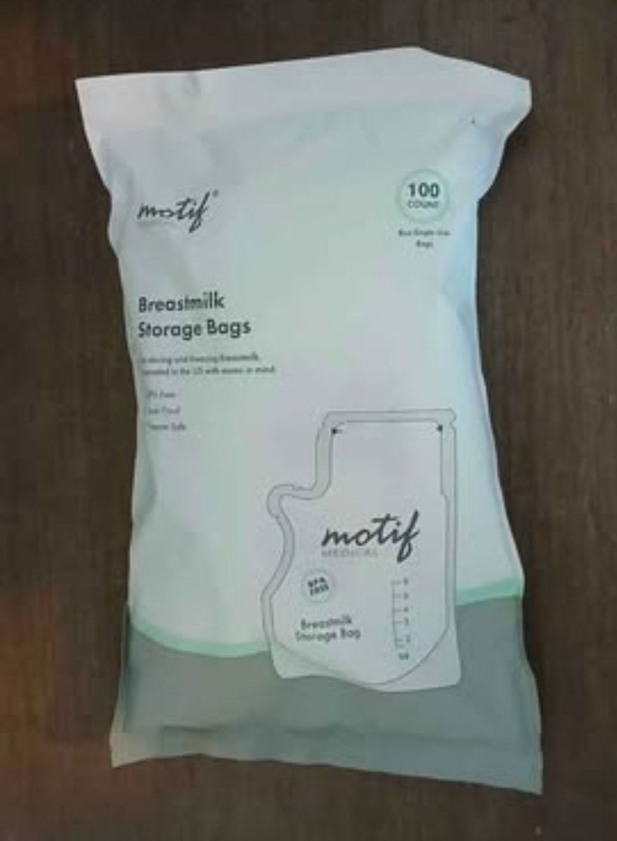 Breast Milk Storage Bags full unopened