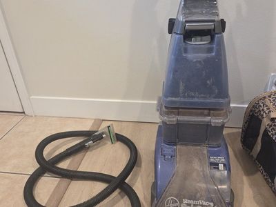 Hoover SteamVac SpinScrub Carpet Cleaner with Hose Attachment - Used Condition