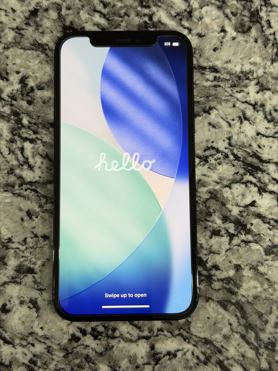 iPhone 12 Pro 512GB with 5 Cases & Screen Protectors (Pacific Blue)