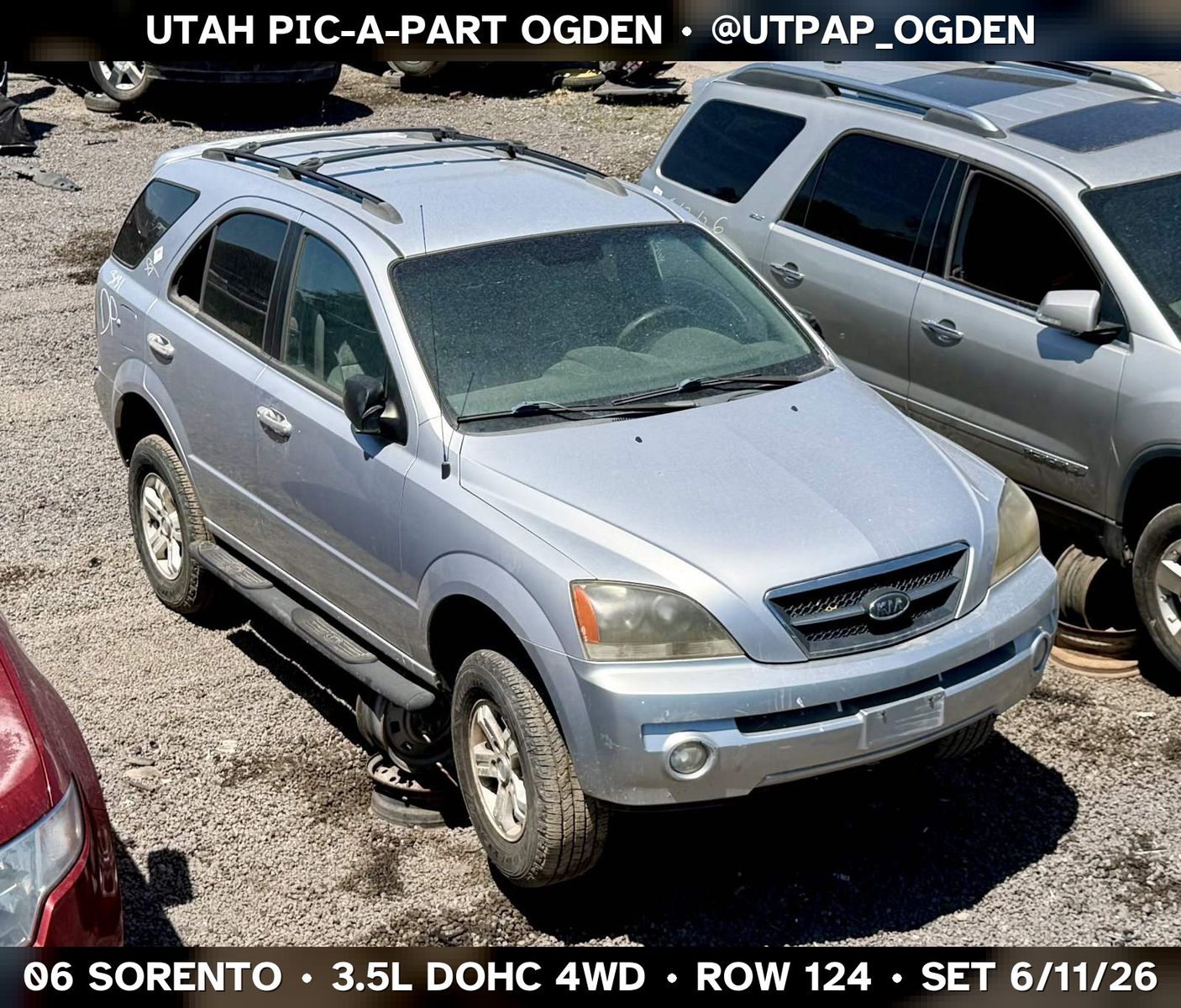 2006 Kia Sorento Parts - UTPAP Ogden