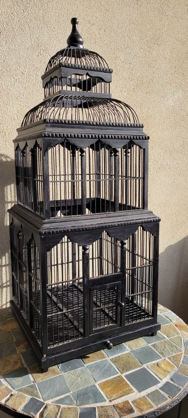 Decorative Wood Bird Cage
