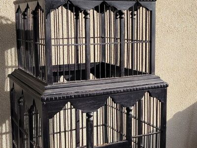 Decorative Wood Bird Cage