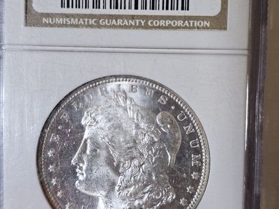 1881 S Morgan Silver Dollar NGC MS 64 - Certified US Coin Collectible