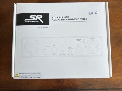 Audio Recording Interface Device (STi12 2x2 USB)
