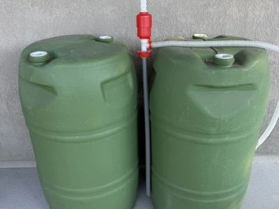 2 New Water Storage Barrels