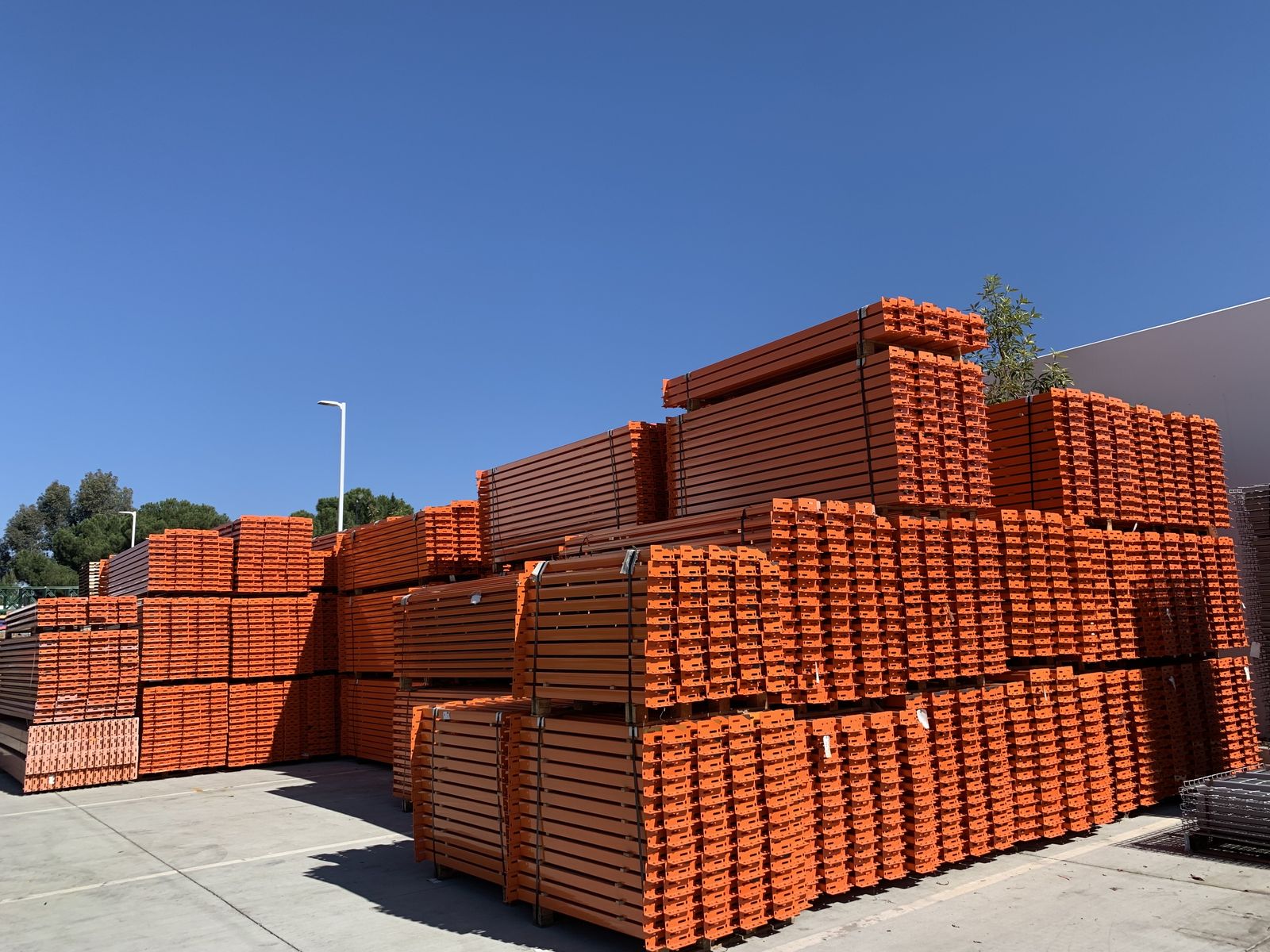 Industrial Pallet Racking/Teardrop Uprights&beams