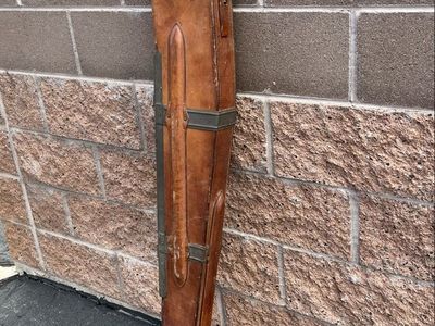 WWII Browning Automatic Rifle BAR Leather Scabbard Gun Case D6065