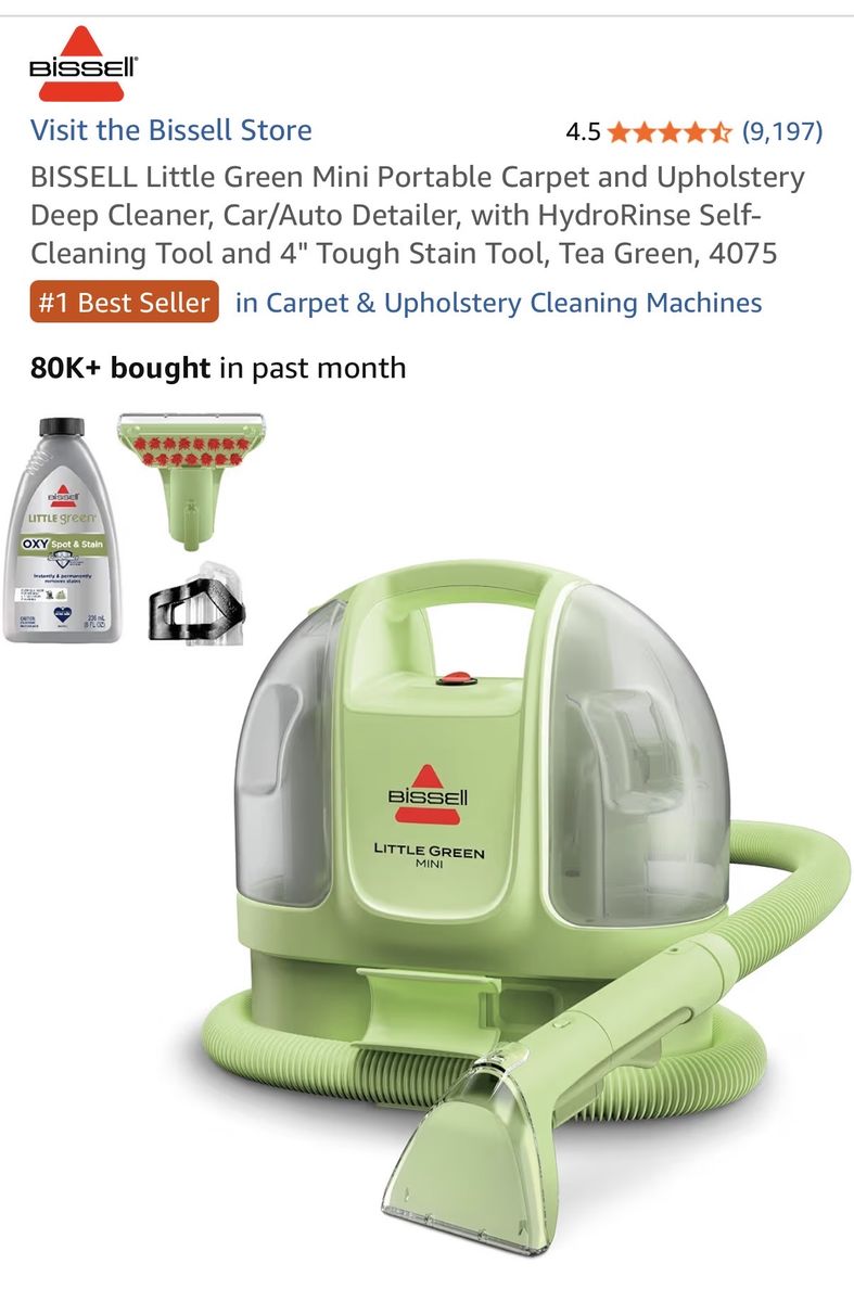 Bissell Mini Green & Cleaner