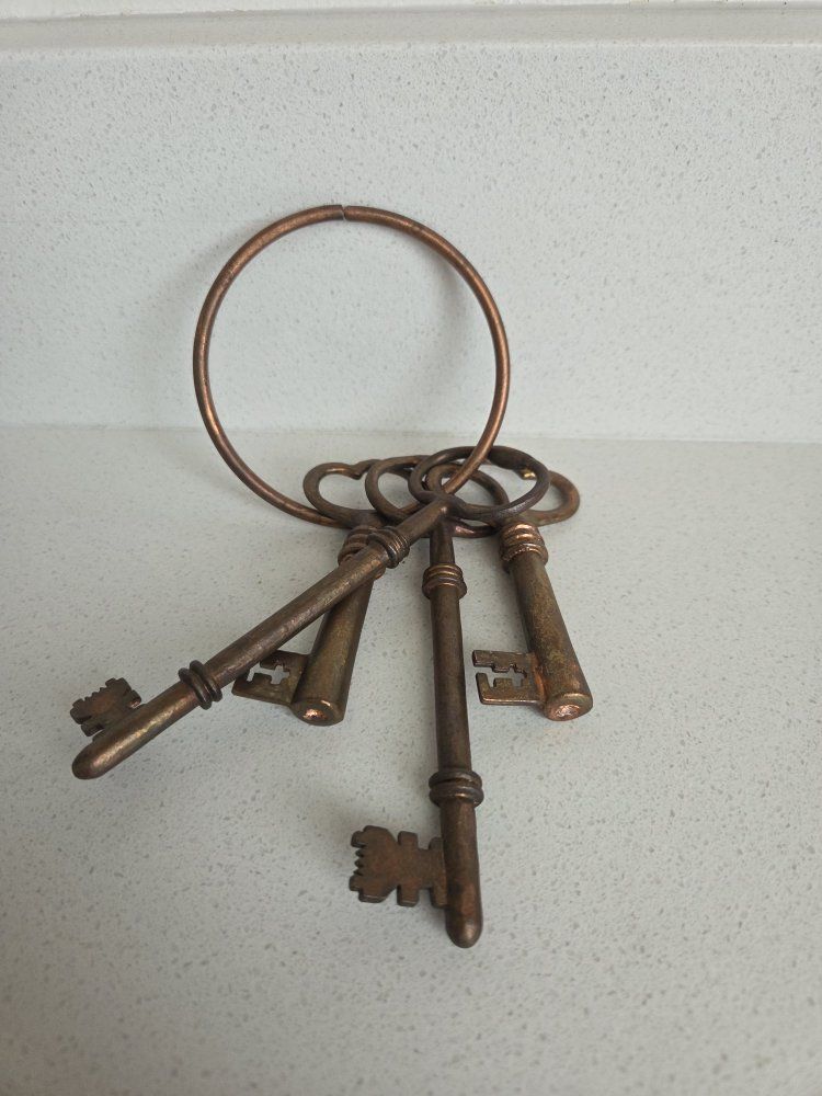 copper skeleton keys