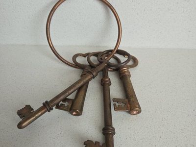 copper skeleton keys