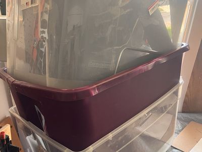 Plastic bins