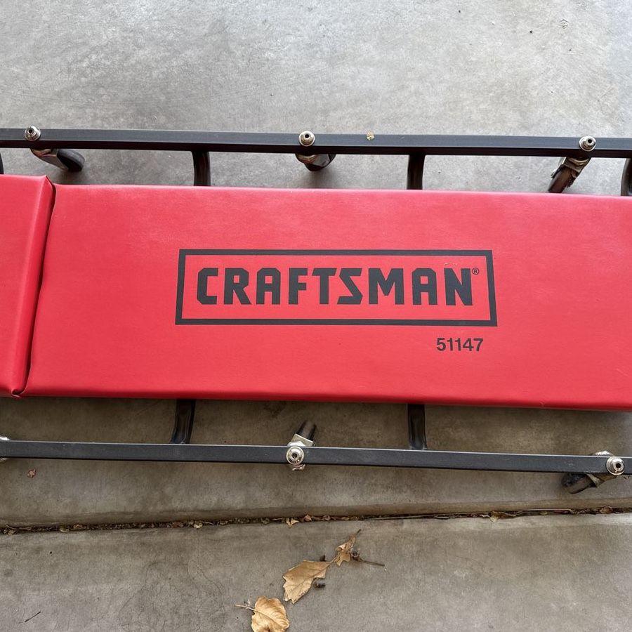 Craftsman Automotive Creeper (Model 51147) – 6-Wheel Rolling Garage Board
