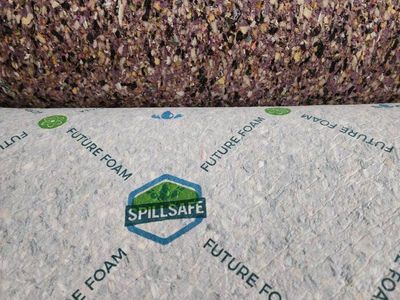 future foam spillsafe 8 pound new carpet pad 1.67 rolls ~275 square feet