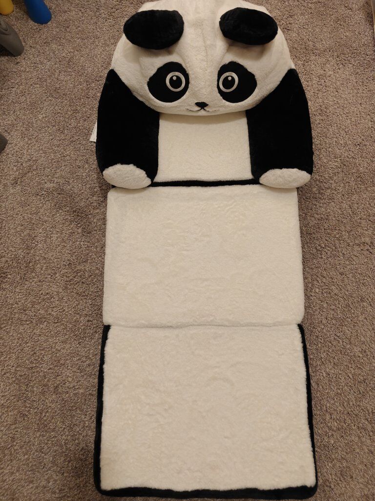 children's panda chair bed