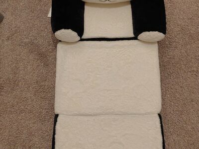 children's panda chair bed