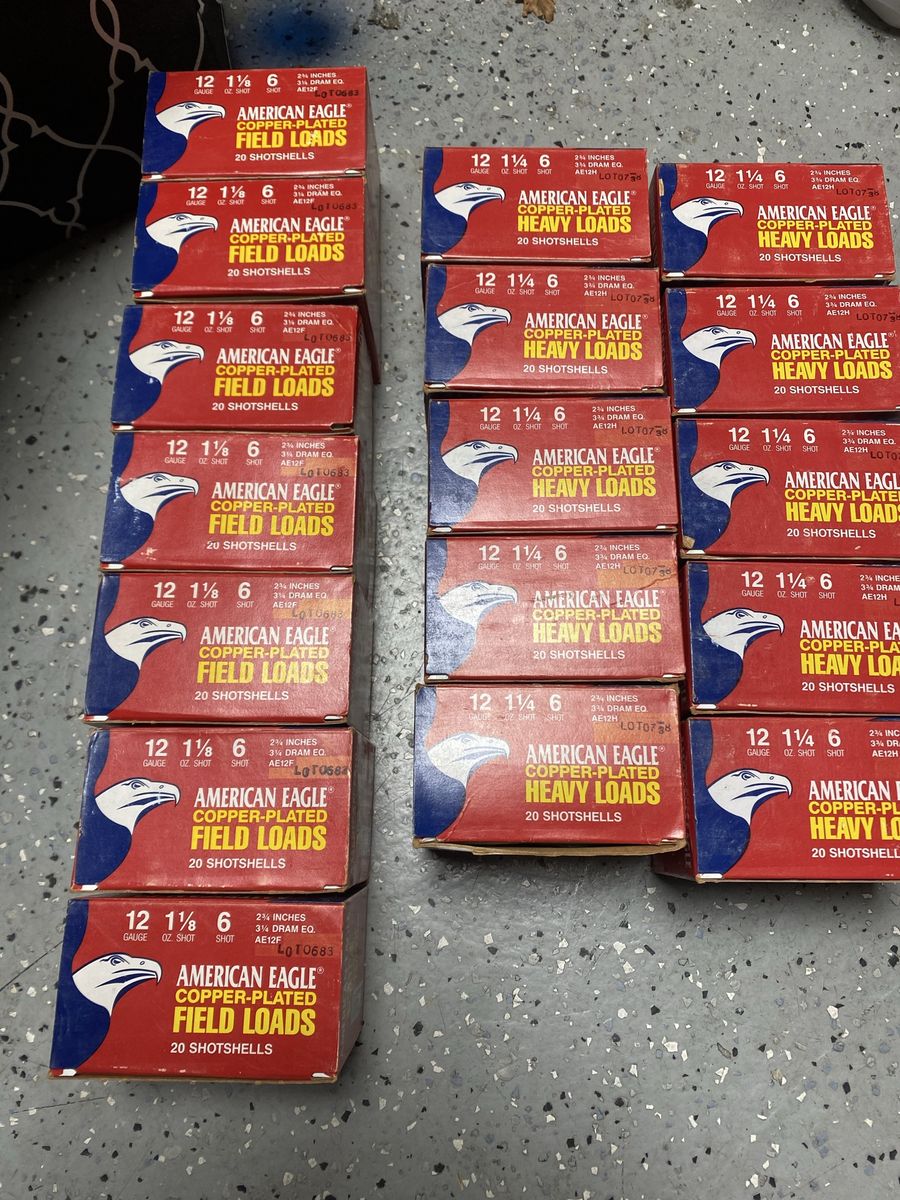 American Eagle Copper-Plated Field Loads 12 Gauge 2 3/4" Shotgun Shells
