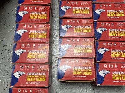 American Eagle Copper-Plated Field Loads 12 Gauge 2 3/4" Shotgun Shells