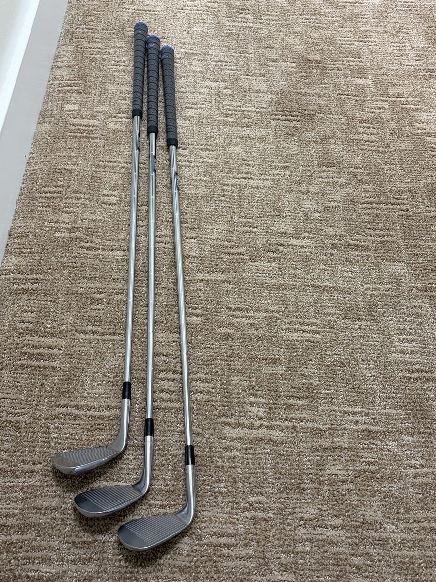 Kirkland Signature Wedge Set — 52° / 56° / 60° — True Temper Shafts, Custom Dri-Tac Grips