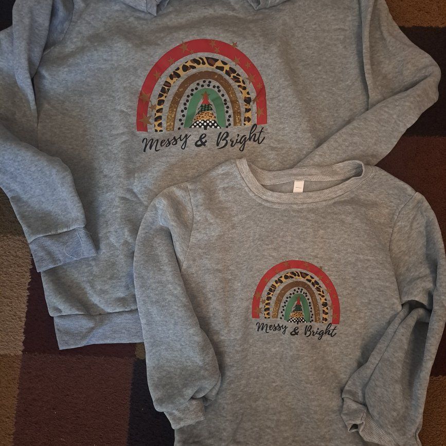 Brand new Mother Daughter matching sweatshirts 