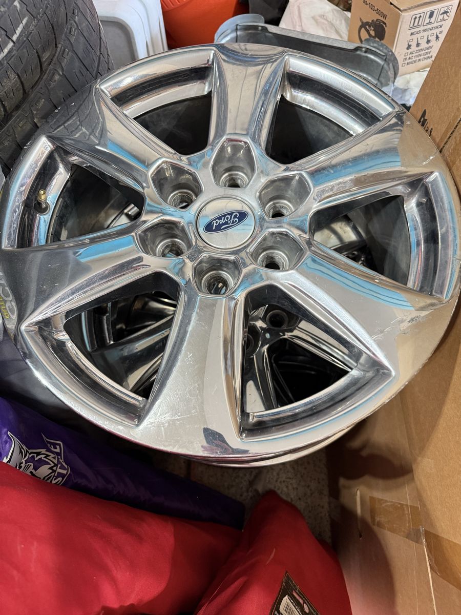 Ford Chrome Rims - Set of 4, Used