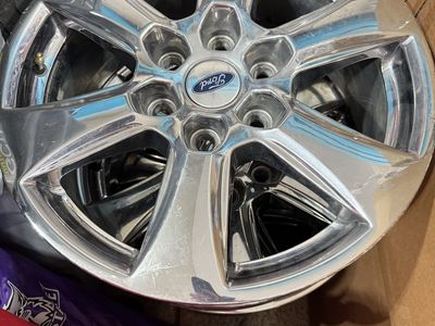 Ford Chrome Rims - Set of 4, Used