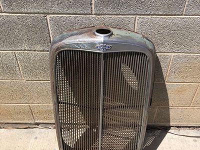 1930s Chevy radiator shroud
