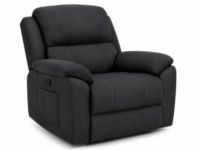 Korber LSJJ-XM-2025 Dark Grey Recliner Chair - New in Box, Comfortable Fabric
