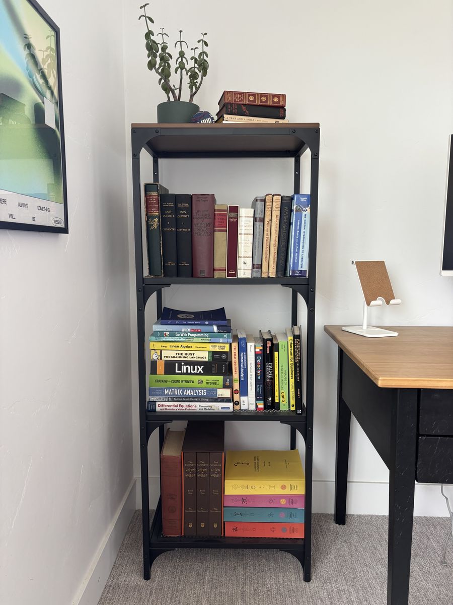 Ikea Metal Shelf Unit