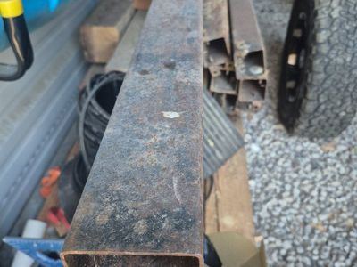 3" x 3" 14 ga square tubing