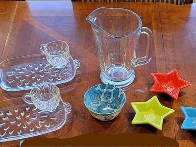 Lot of Fancy Serving Dishes or Home Decor...Everything for $15