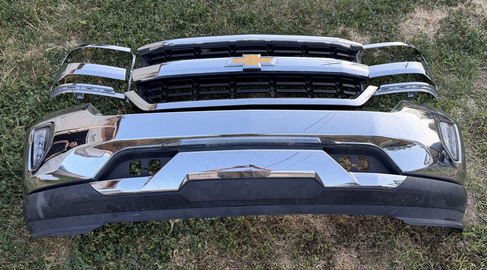 Chevy Silverado 1500 Chrome Front End & Rear Bumper