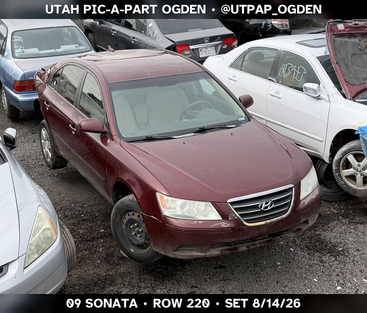 Just In! 2009 Hyundai Sonata Parts - UTPAP Ogden