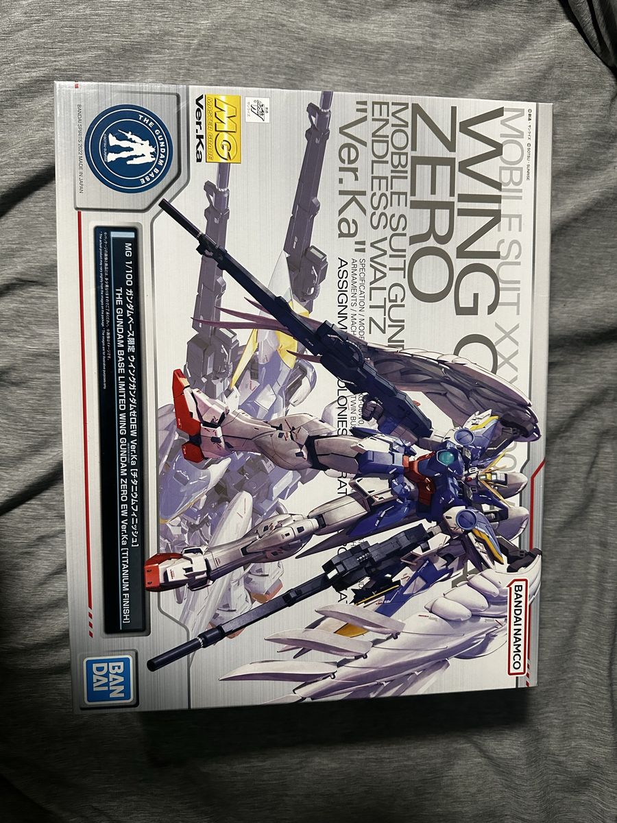 Bandai Spirits MG 1/100 Gundam Wing Zero EW Ver.Ka Titanium Finish Model Kit New