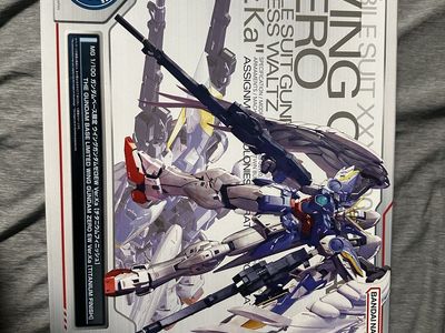 Bandai Spirits MG 1/100 Gundam Wing Zero EW Ver.Ka Titanium Finish Model Kit New