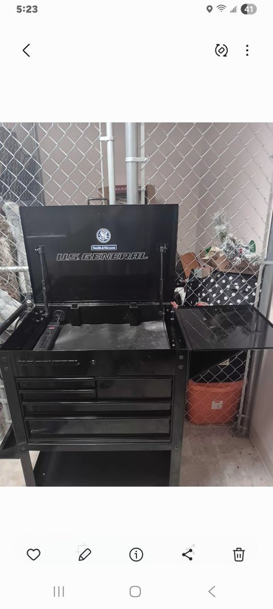 US GENERAL 5 Drawer Tool Box