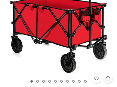 $30 New in Box Red Utility Wagon