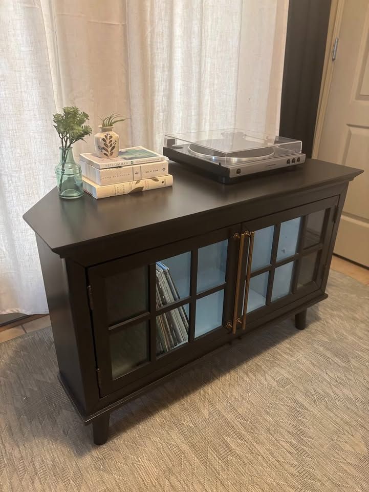 MCM Record + Media Cabinet