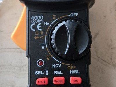 New clamp on amp meter