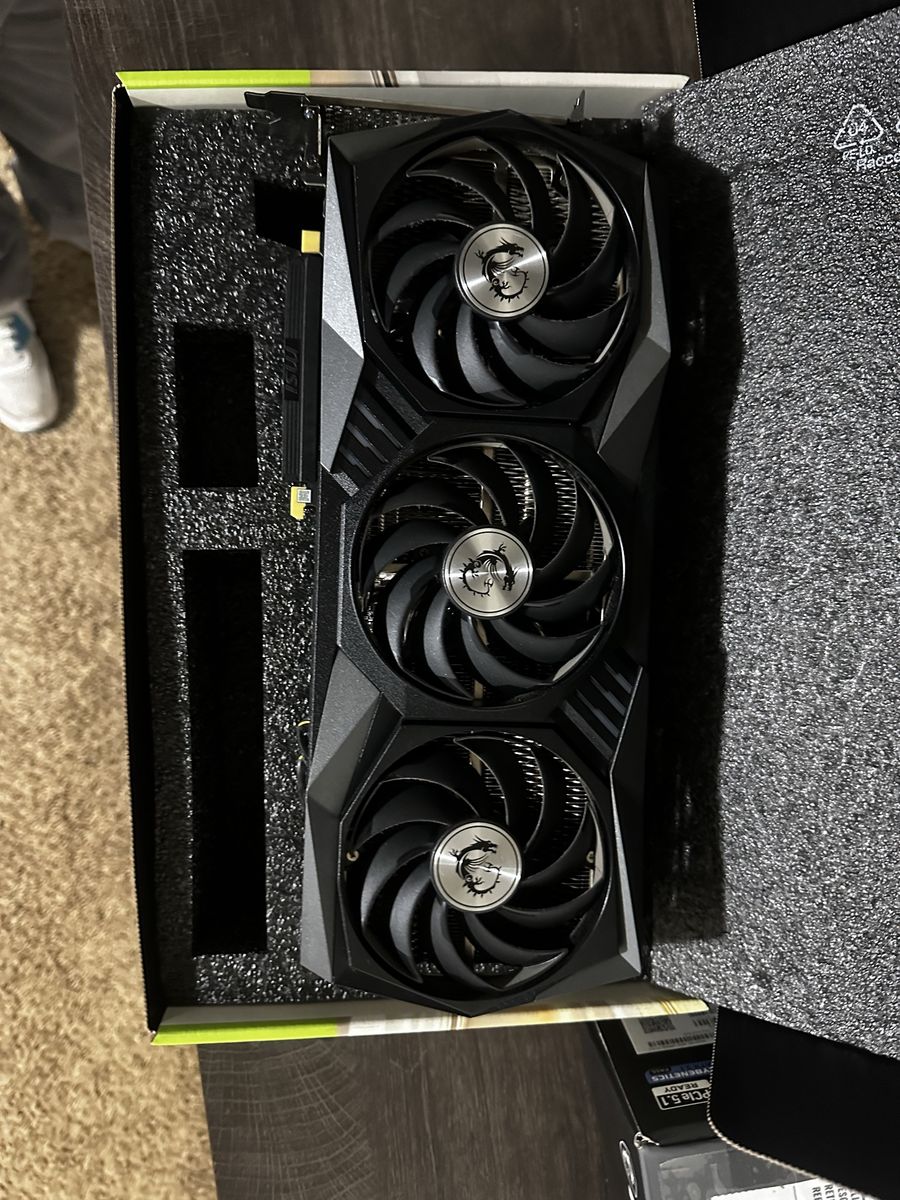 Msi Geforce RtX 3070 Gaming Trio GPU