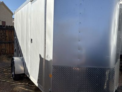 2022 Haulmark 6x12 V-nose Enclosed Trailer