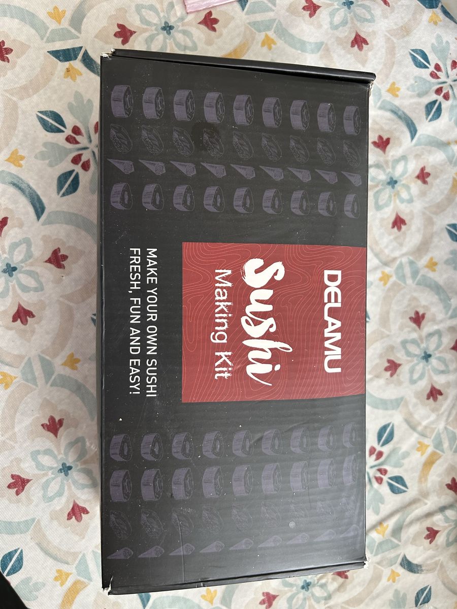 DELAMU Sushi Making Kit - Make Your Own Sushi Fresh, Fun, and Easy