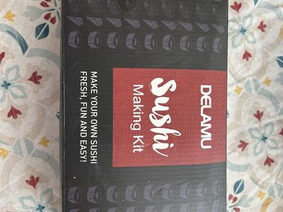 DELAMU Sushi Making Kit - Make Your Own Sushi Fresh, Fun, and Easy