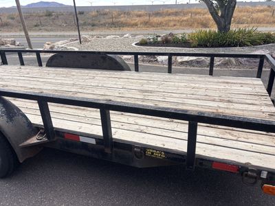 16-Foot Flatbed Utility Trailer 7K