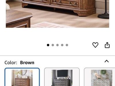 Brown Dresser
