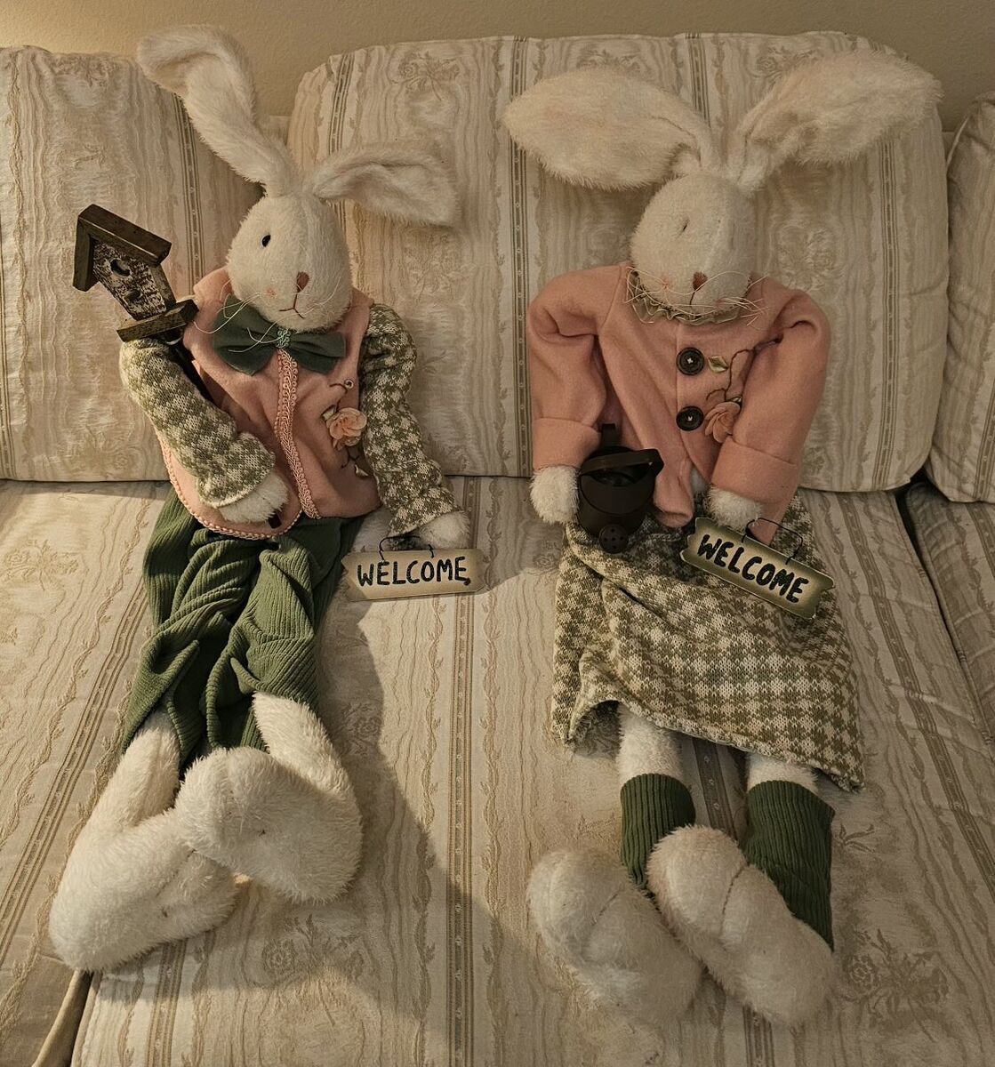 Easter Bunny Pair 28" Tall