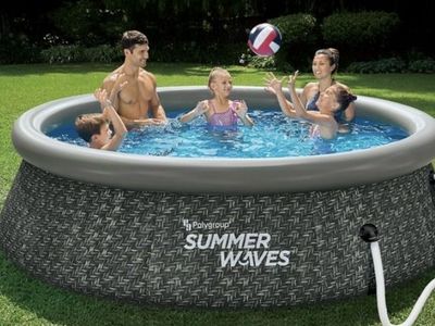 Summer Waves Inflatable Above Ground Pool Set