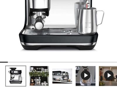 NEW IN BOX!! Breville Barista Touch Impress Espresso Machine - Black Truffle