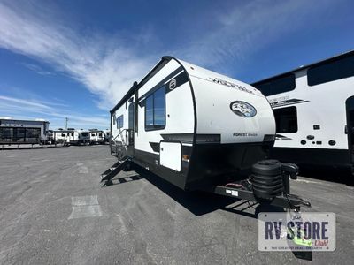2027 Forest River RV Cherokee Wolf Pack 25-14 Toy Hauler Travel Trailer Front Bedroom