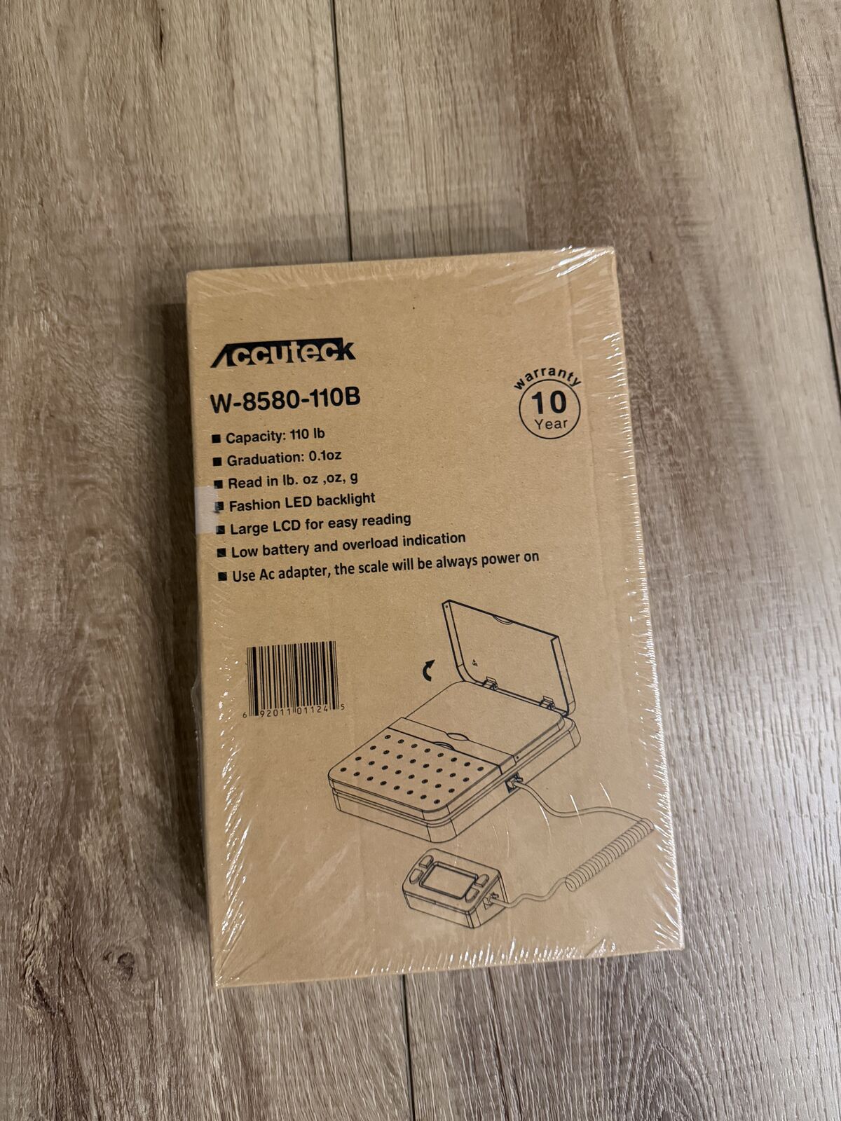 New unused Accuteck food scale