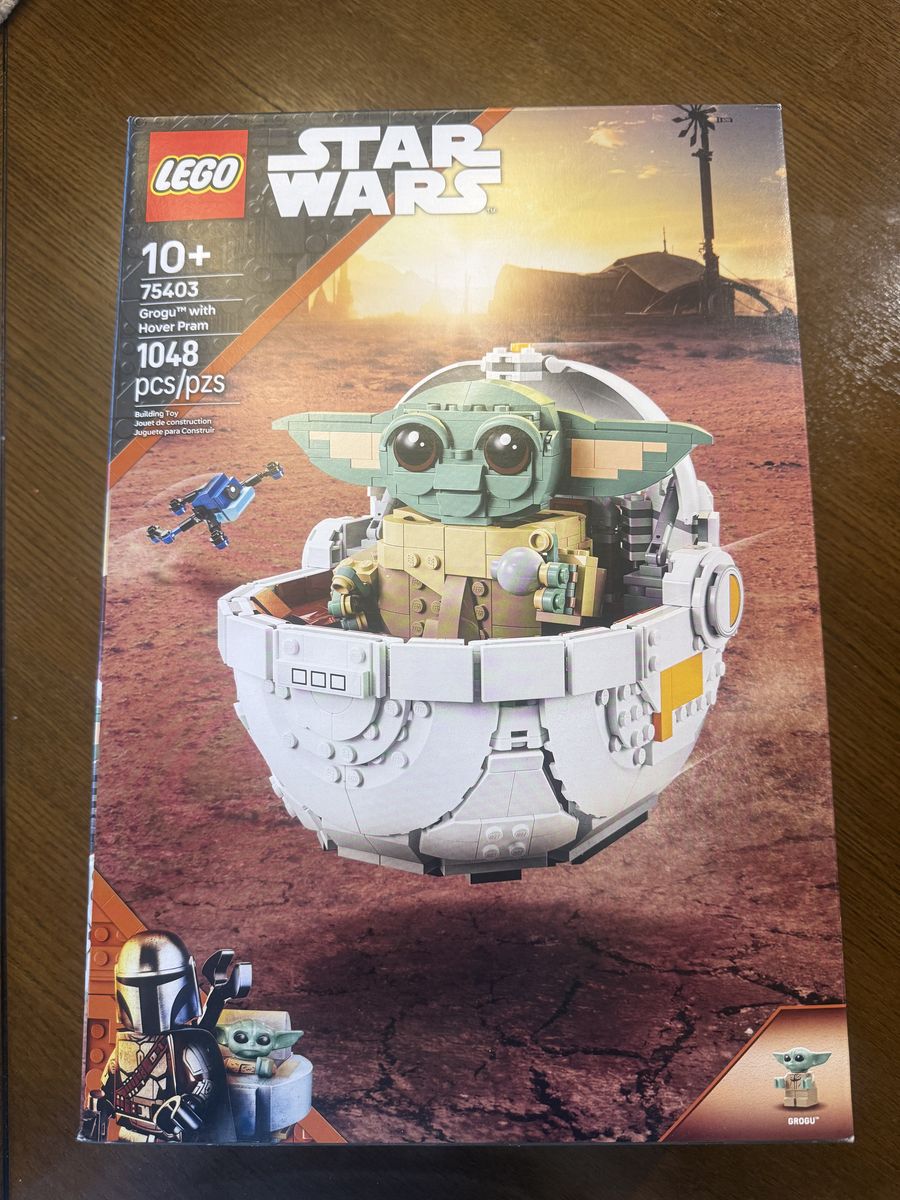 Grogu with Hover Pram Lego Set